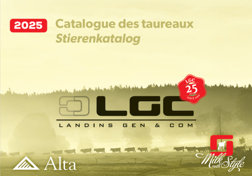 Lien catalogue des taureaux - Stierenkatalog Link